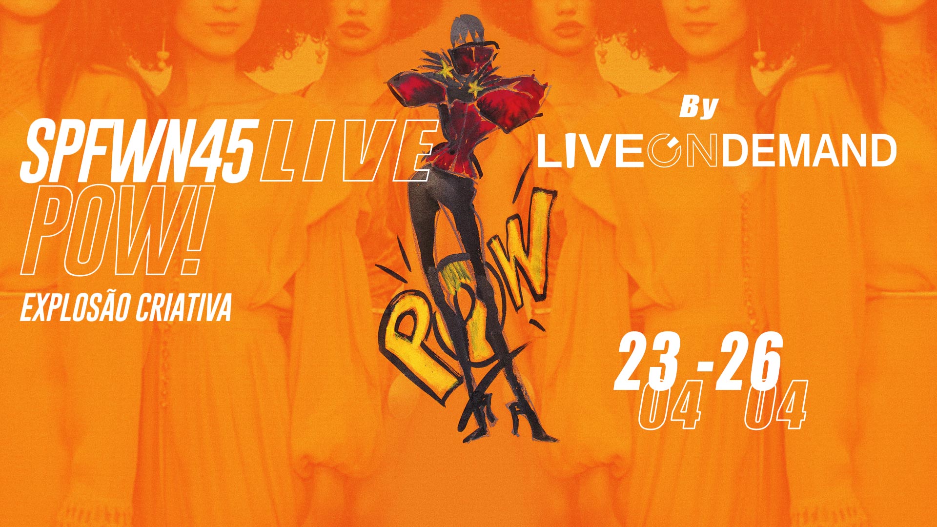 #SPFWN45LIVE ,Livestreaming, webinar, fashion tv, produtora de live
